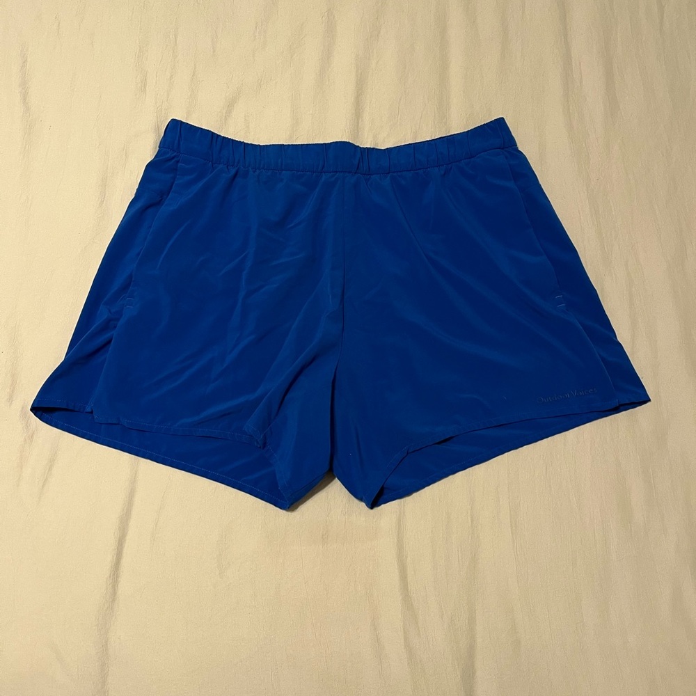 OV Blue High Stride 4" Shorts